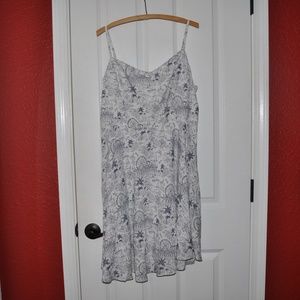 Old Navy | Dresses | Old Navy Patterned Poplin Fitflare Cami Dress E5 ...